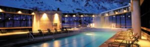 Swiss winter spa retreat