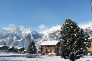 Swiss winter villages transfer