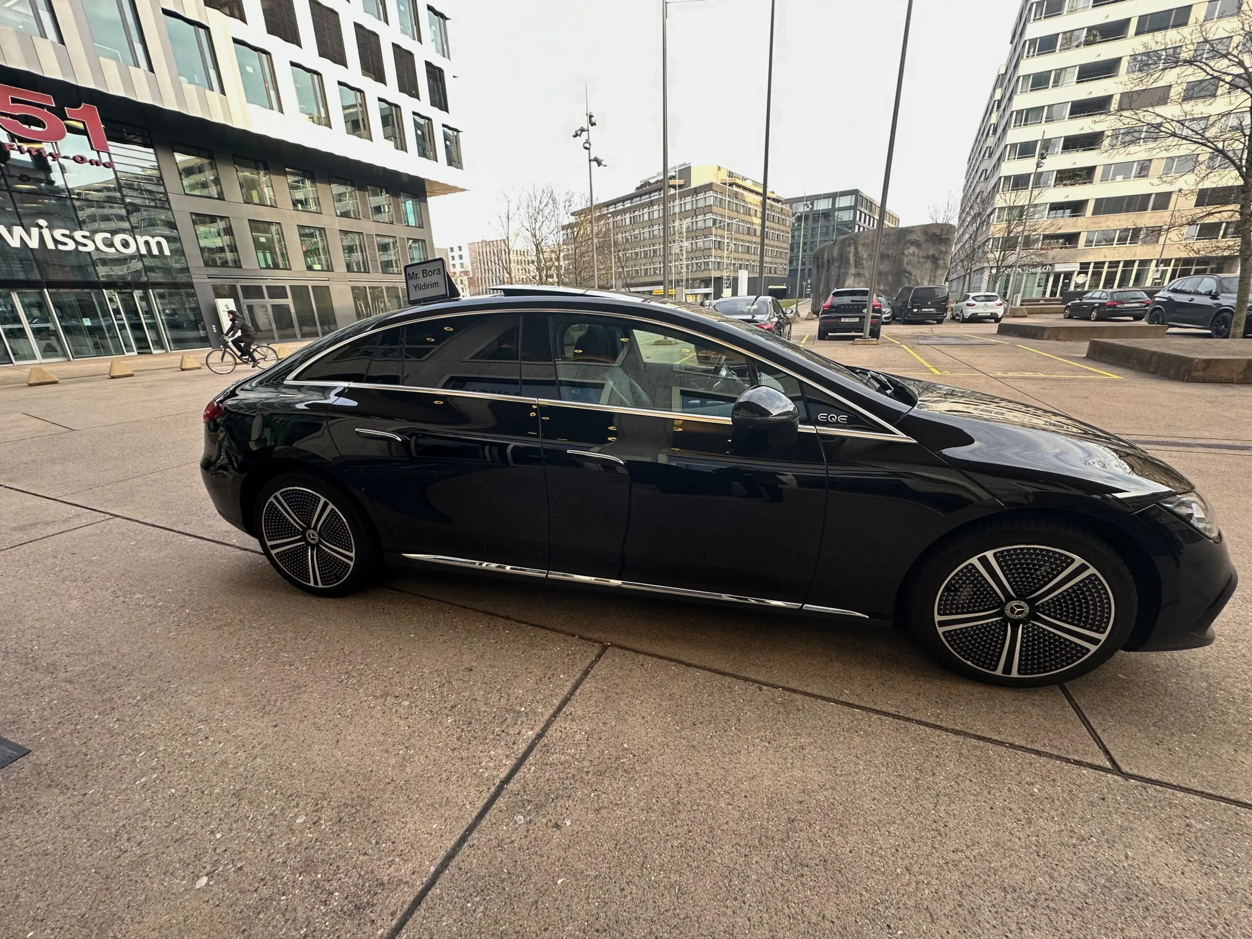 Express Transfer professional chauffeur service — private limousine Basel Airport transfers