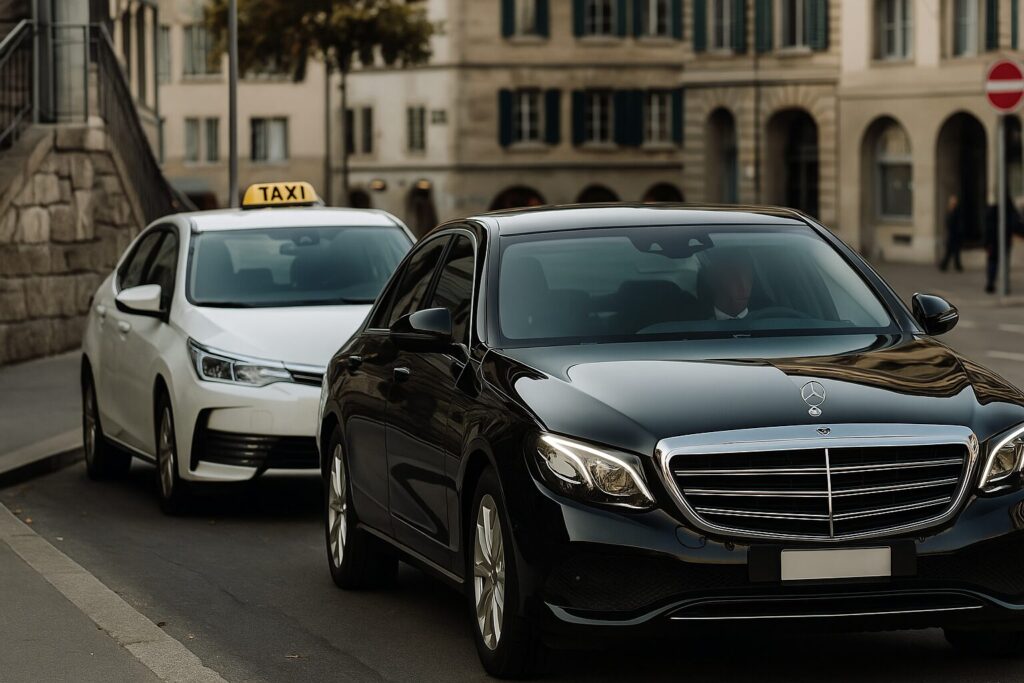 Zurich Taxi vs. Private Chauffeur