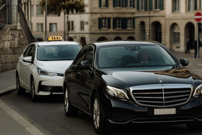 Zurich Taxi vs. Private Chauffeur
