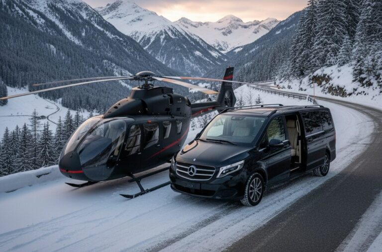 Helicopter vs. Chauffeur Transfers