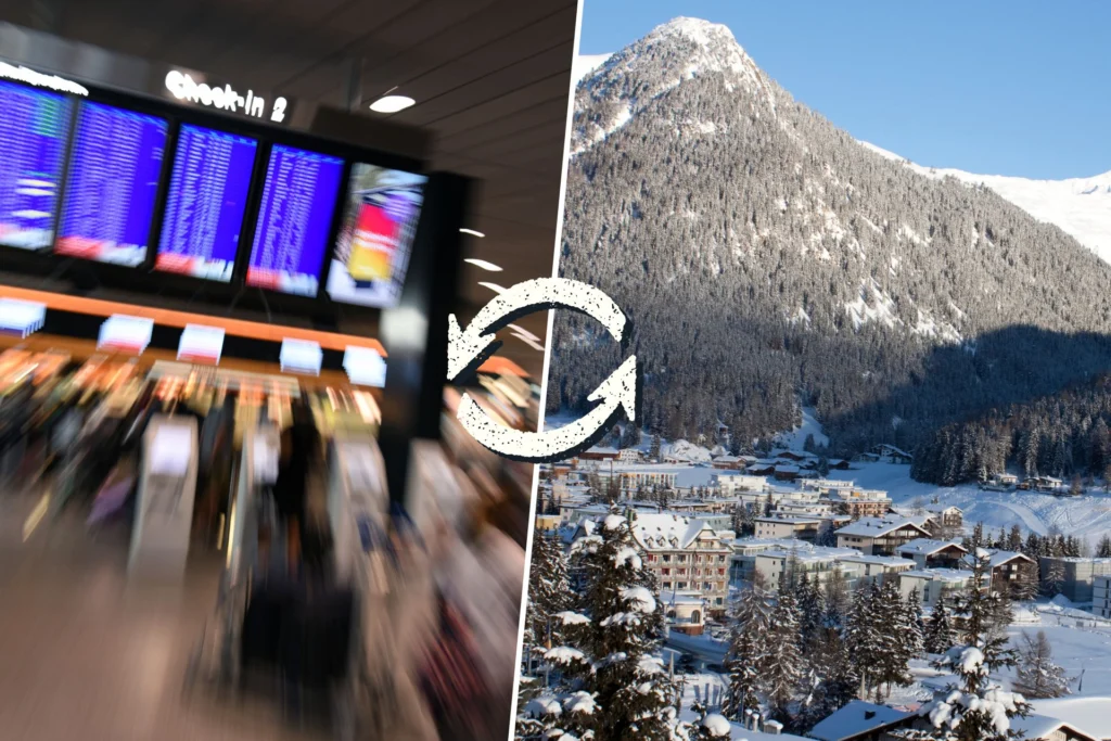 Zurich Airport to Davos