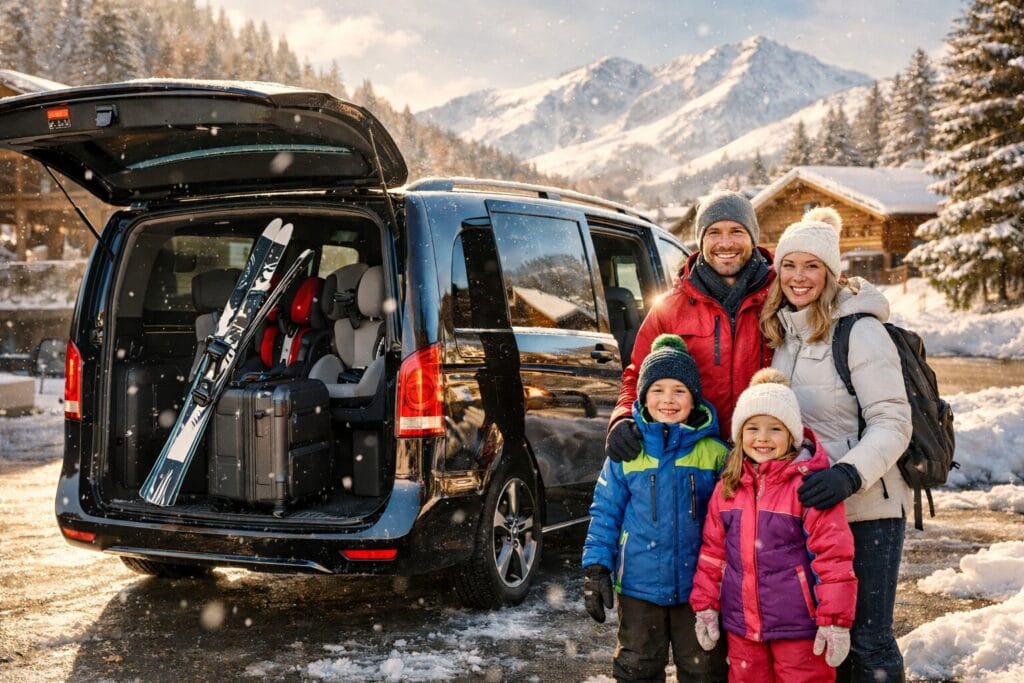 Family Ski Transfer