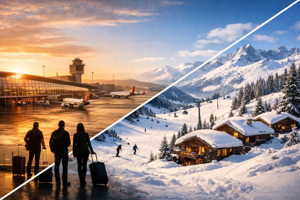 Zurich Airport to Popular Ski Resorts